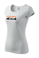 Damen T-Shirt in weiss - Escape4x4 - Design 1